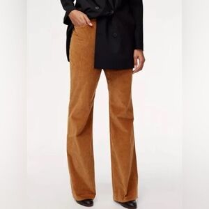 Aritzia Babaton Joey High-waisted Corduroy Flare Pants (6)